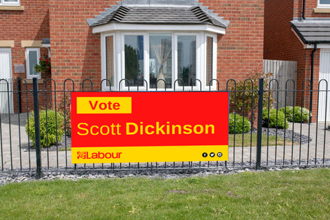 Election Banners - 440gsm